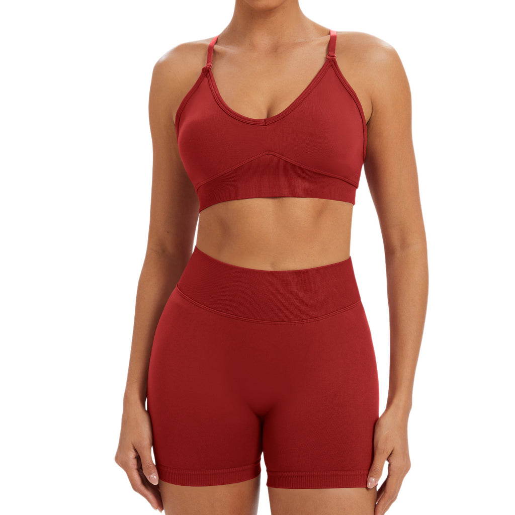 Seamless Skinny Yoga Suit