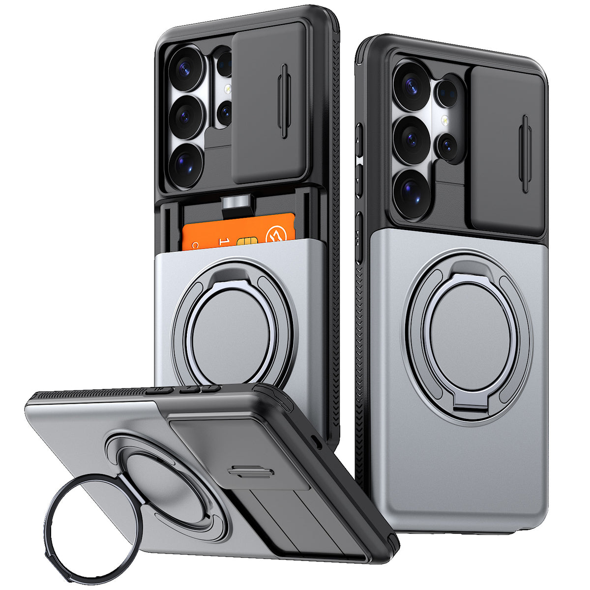 2-in-1 shockproof case for S24