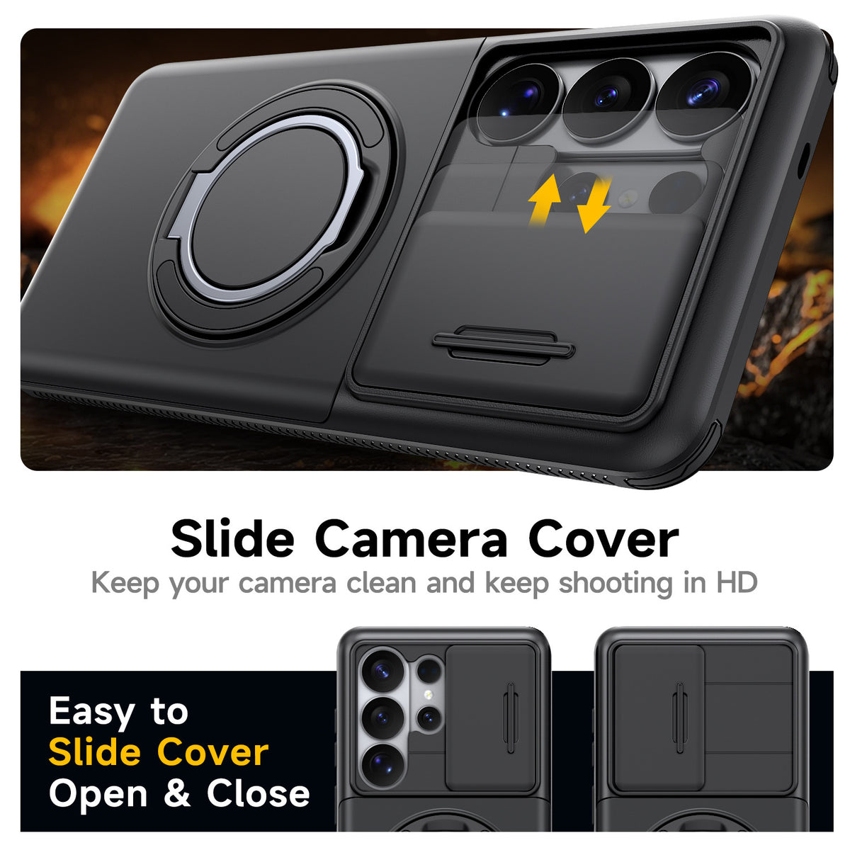 2-in-1 shockproof case for S24