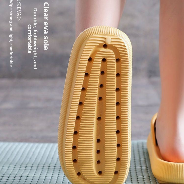 Men's Slippers with a Sense of Stepping on Poop for Summer Outer Wear 2023 New Indoor Home Non-slip Non-stinky Foot Sports Sandals and Slippers for Men