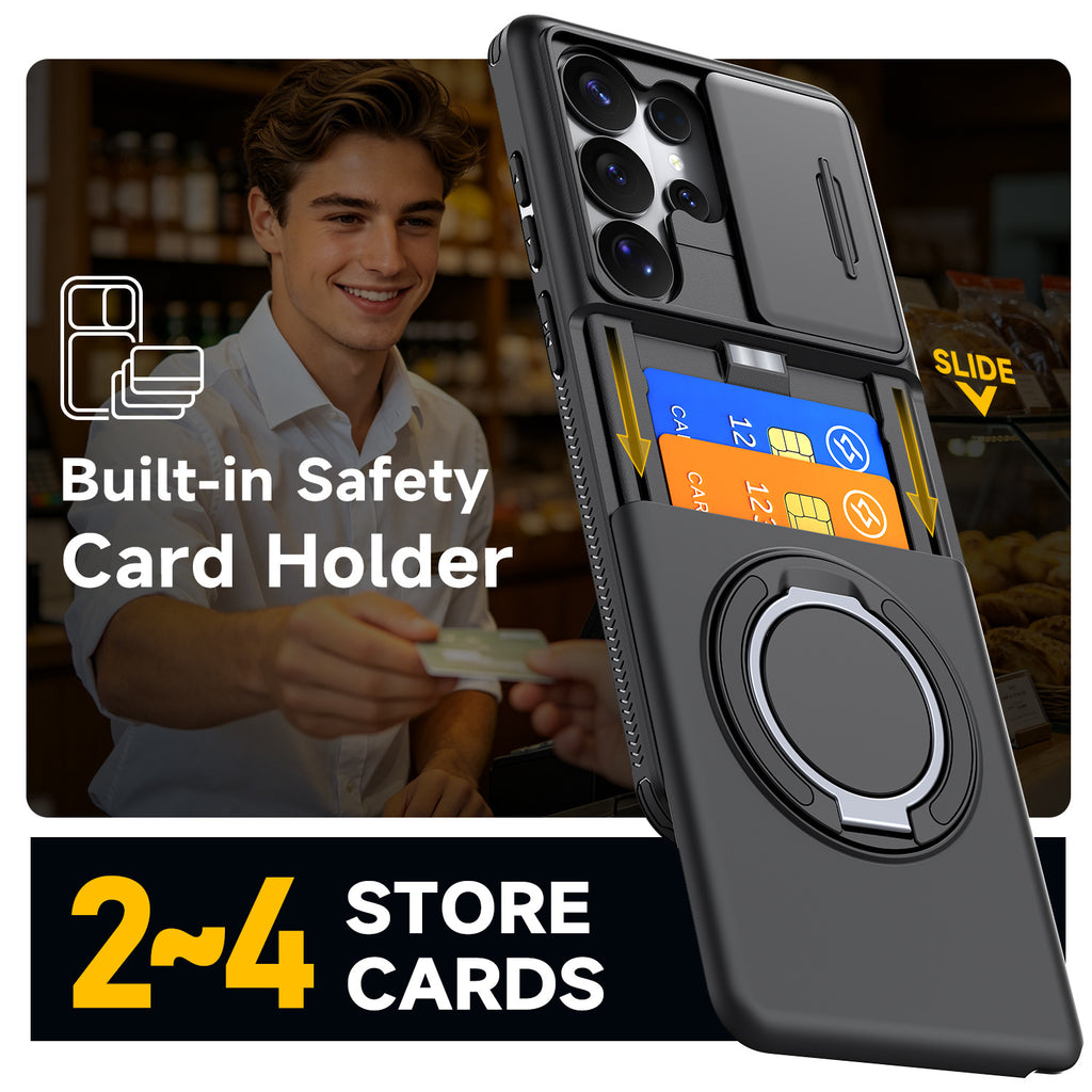 2-in-1 shockproof case for S24