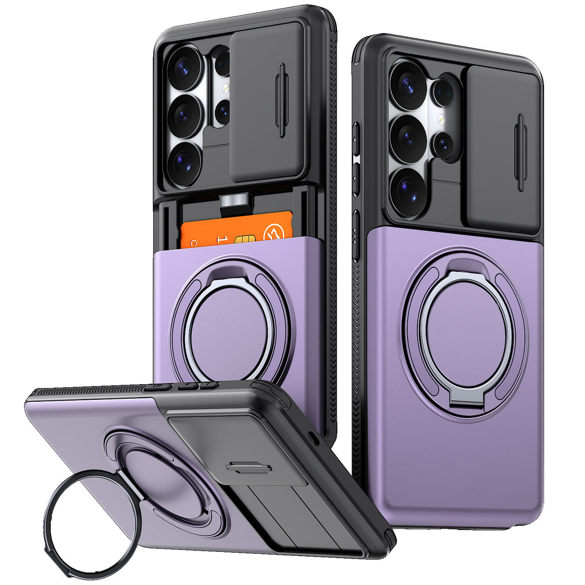 2-in-1 shockproof case for S24