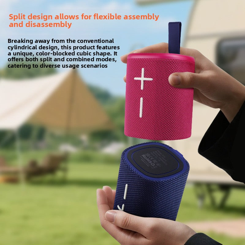 Portable Magnetic Bluetooth Speaker with Subwoofer